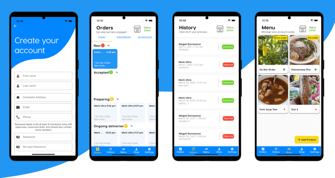 Sparkle Merchant Application