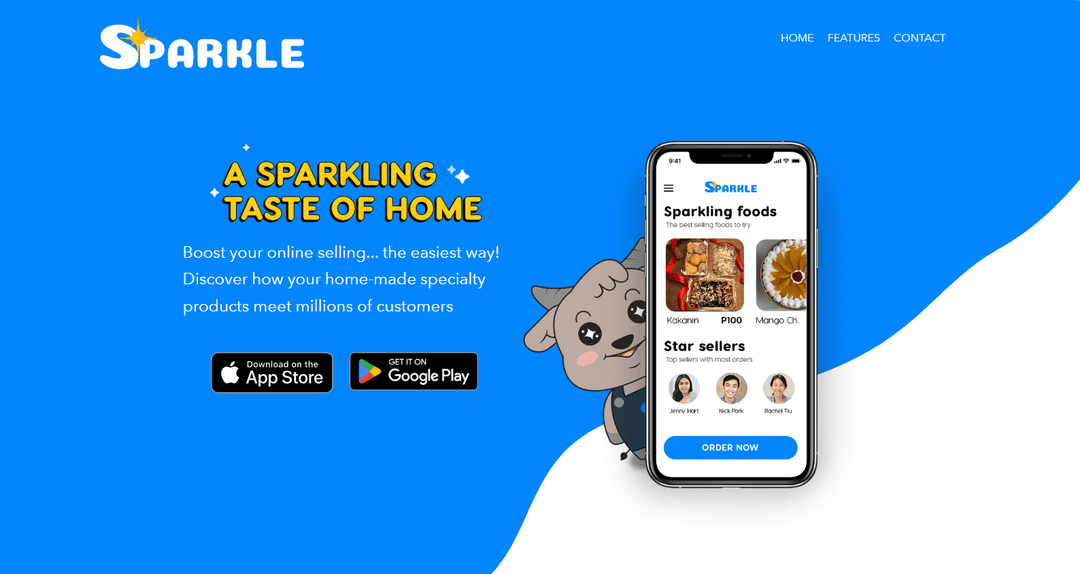 Sparkle Food Delivery Application